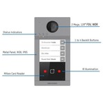 Hikvision DS-KV8213-WME1 | EMBUTIDO | 2 toques de campainha | iluminação IR | PoE | 12v | Leitor de cartão Mifare