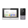 Hikvision DS-KIS603-P(B) Kit videocitofonico 1 Campanello video 1 Posto interno 7" 2x alimentatori Hikvision DS-KIS603-P(B) Kit videocitofonico 1 Campanello video 1 Posto interno 7" 2x alimentatori