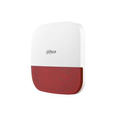 DHI-ARA13-W2(868) Sirena da esterno wireless con flash rosso 