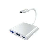CarPoint 3 in 1 Adapter USB-C > HDMI / USB-A / USB-C