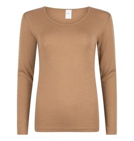 Hocosa Wol/zijden hemd met lange mouw XS