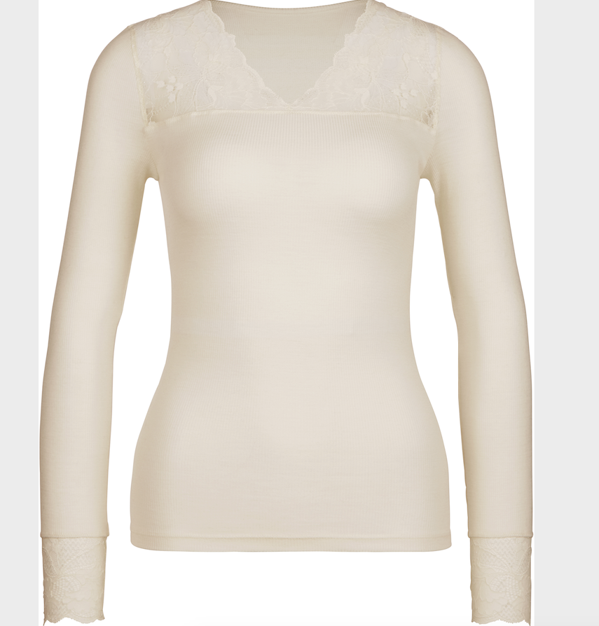 Calida Hemd lange mouw wol/zijde