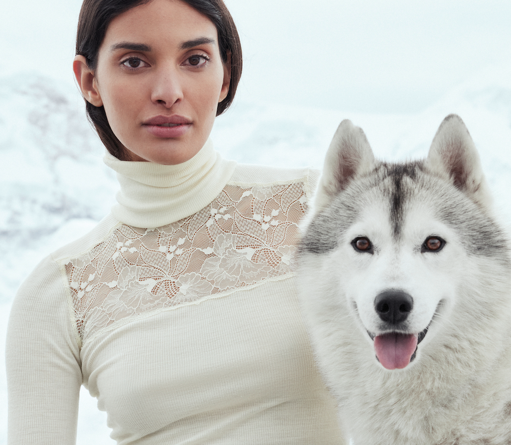 Calida Coltrui wol/zijde