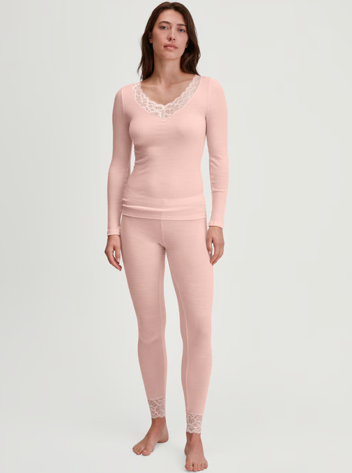 Calida Hemd lange mouw wol/zijde