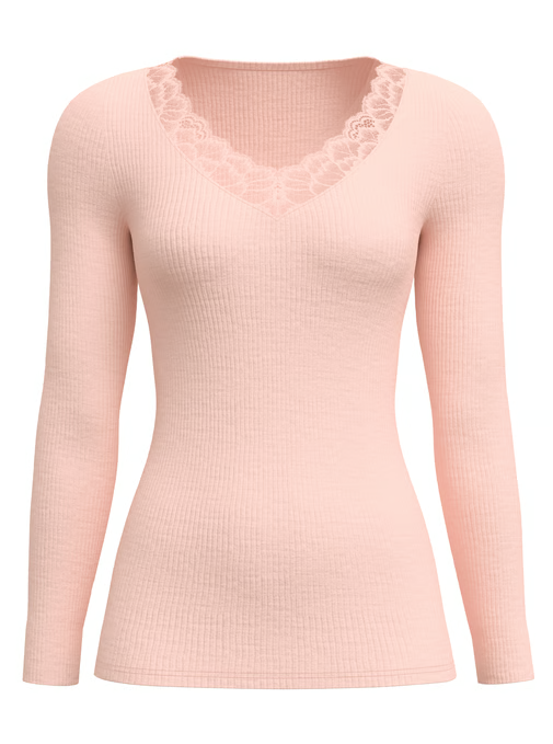 Calida Hemd lange mouw wol/zijde