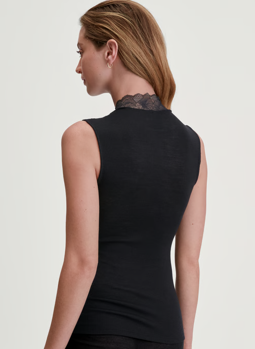 Calida Feestelijk hemdje wol/zijde