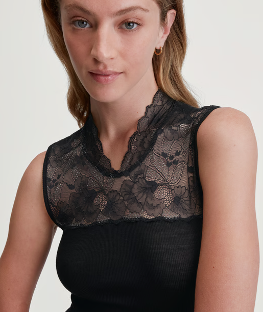 Calida Feestelijk hemdje wol/zijde