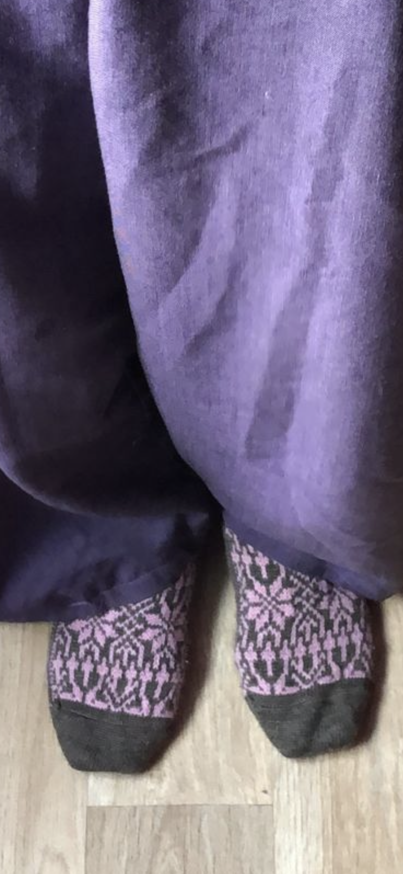 Hirsch Natur Wollen sokken met sterren