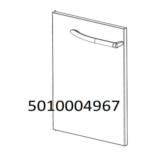 Campingaz deur links master 4 series (zonder handvat)