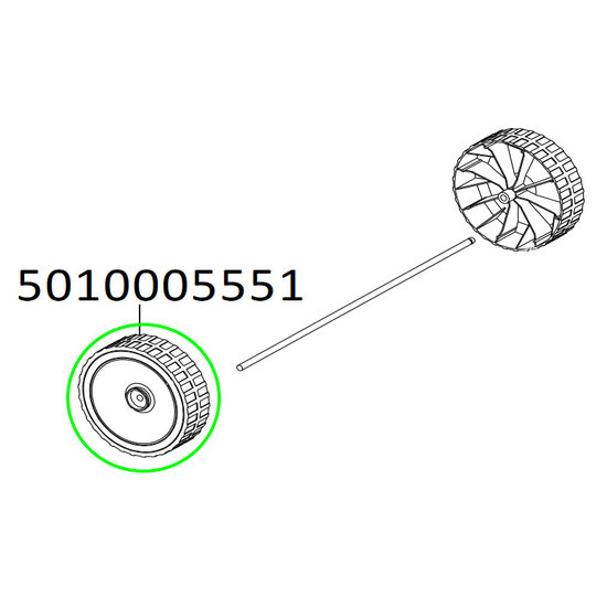 Campingaz Wiel 2-3-4 series diverse modellen