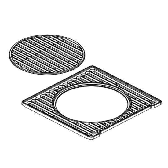 Campingaz geëmailleerd gietijzeren rooster Select - mat