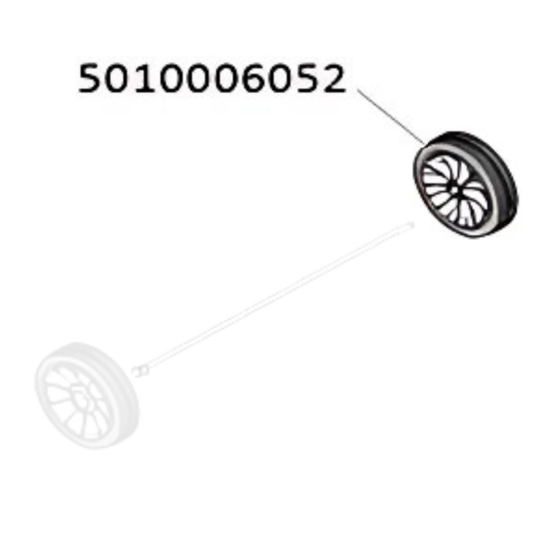 Campingaz Wiel voor Select 3 en 4 Barbecues