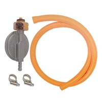aansluitset met drukregelaar voor gasapparatuur