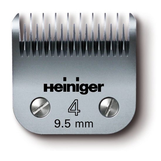 Heiniger Messenset #4 9,5 mm voor hond