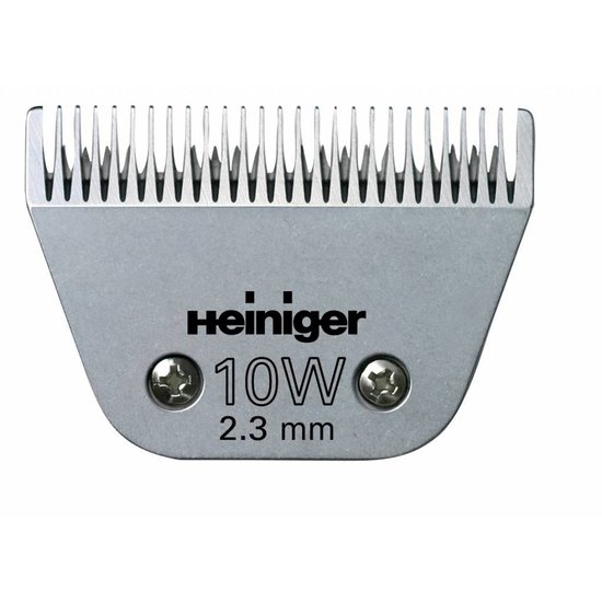 Heiniger Messenset #10W 2,3 mm voor paard en koe