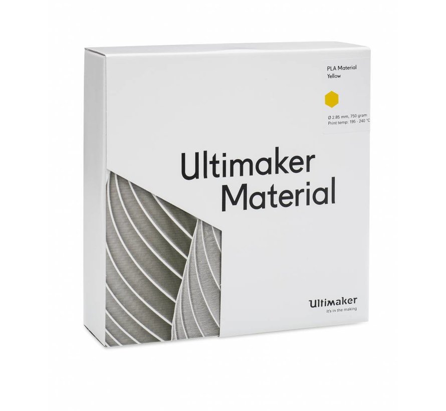 Ultimaker PLA Yellow (NFC) (#1619)