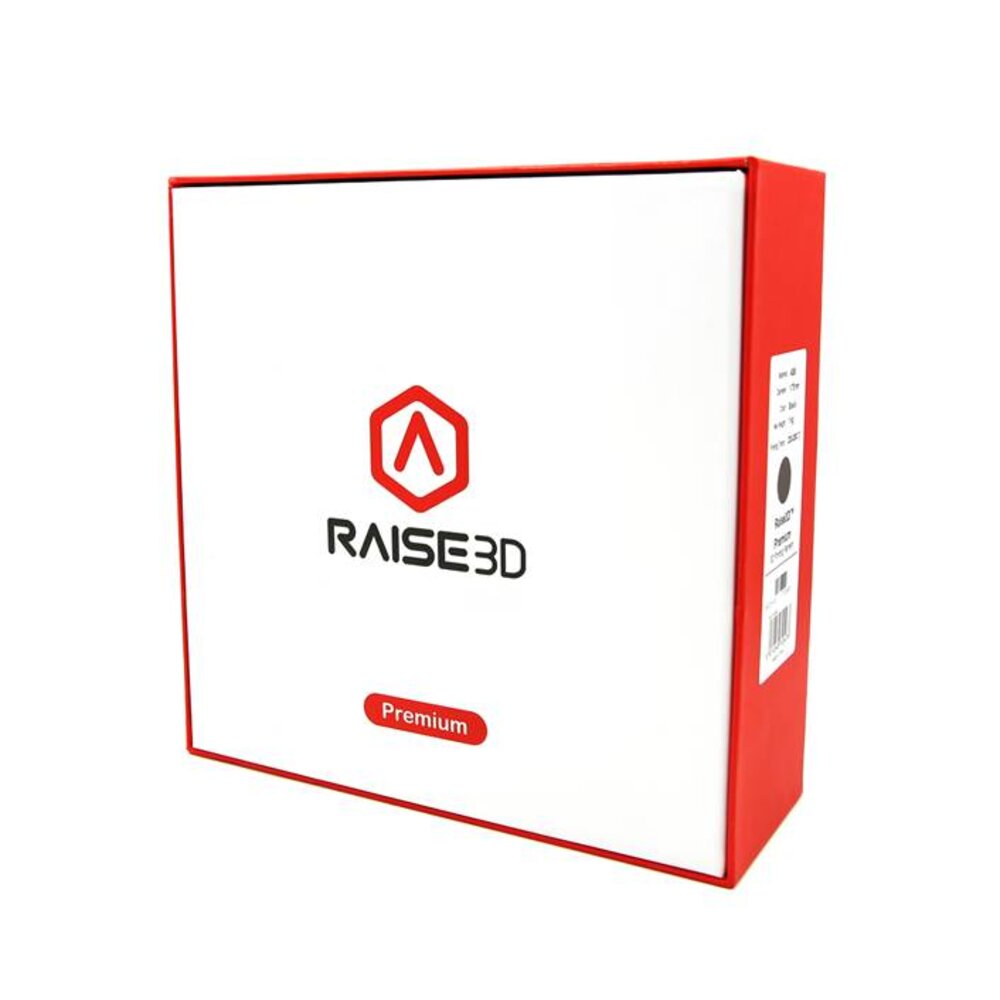 Raise3D Raise3D Premium PC Polycarbonate - Zwart - 1.75mm - 1kg Raise3D Raise3D Premium PC Polycarbonate - Zwart - 1.75mm - 1kg
