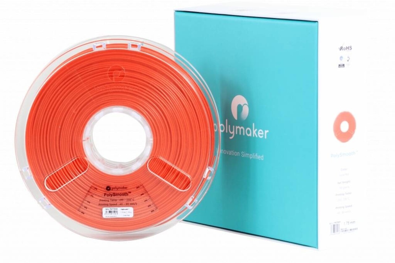 Polymaker Polymaker Polysmooth Rood Polymaker Polymaker Polysmooth Rood