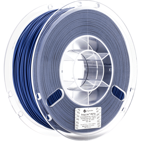 Polymaker Polymaker Polylite PETG Blauw Polymaker Polymaker Polylite PETG Blauw
