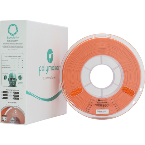 Polymaker Polymaker Polysmooth Oranje Polymaker Polymaker Polysmooth Oranje