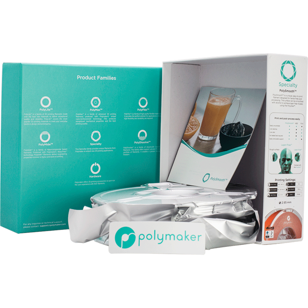 Polymaker Polymaker Polysmooth Oranje Polymaker Polymaker Polysmooth Oranje