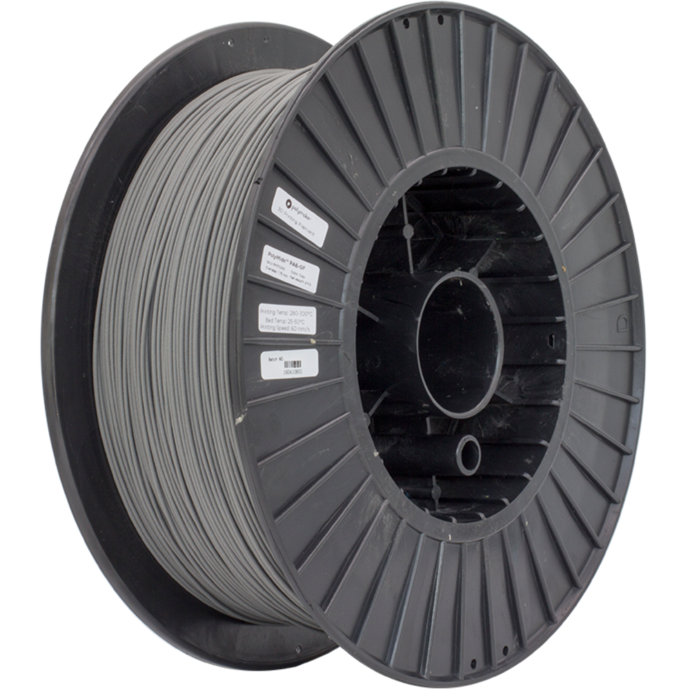 Polymaker Polymaker Polymide PA6-GF Grey 2kg Polymaker Polymaker Polymide PA6-GF Grey 2kg