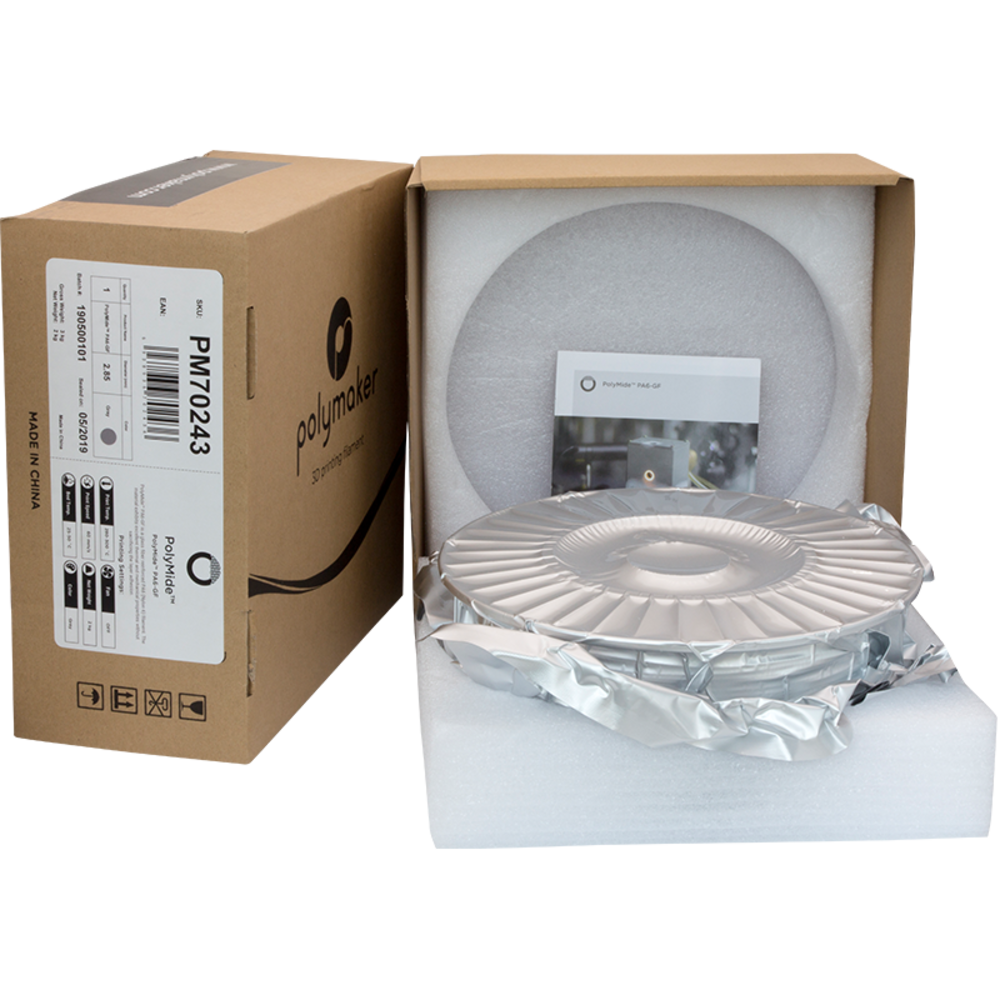 Polymaker Polymaker Polymide PA6-GF Grey 2kg Polymaker Polymaker Polymide PA6-GF Grey 2kg