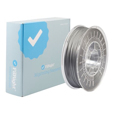 FilRight FilRight Pro PLA+ - 1.75mm - 750 g - Silver FilRight FilRight Pro PLA+ - 1.75mm - 750 g - Silver