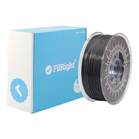 FilRight FilRight Maker PLA - 1.75mm - 1 kg - Donker Grijs FilRight FilRight Maker PLA - 1.75mm - 1 kg - Donker Grijs