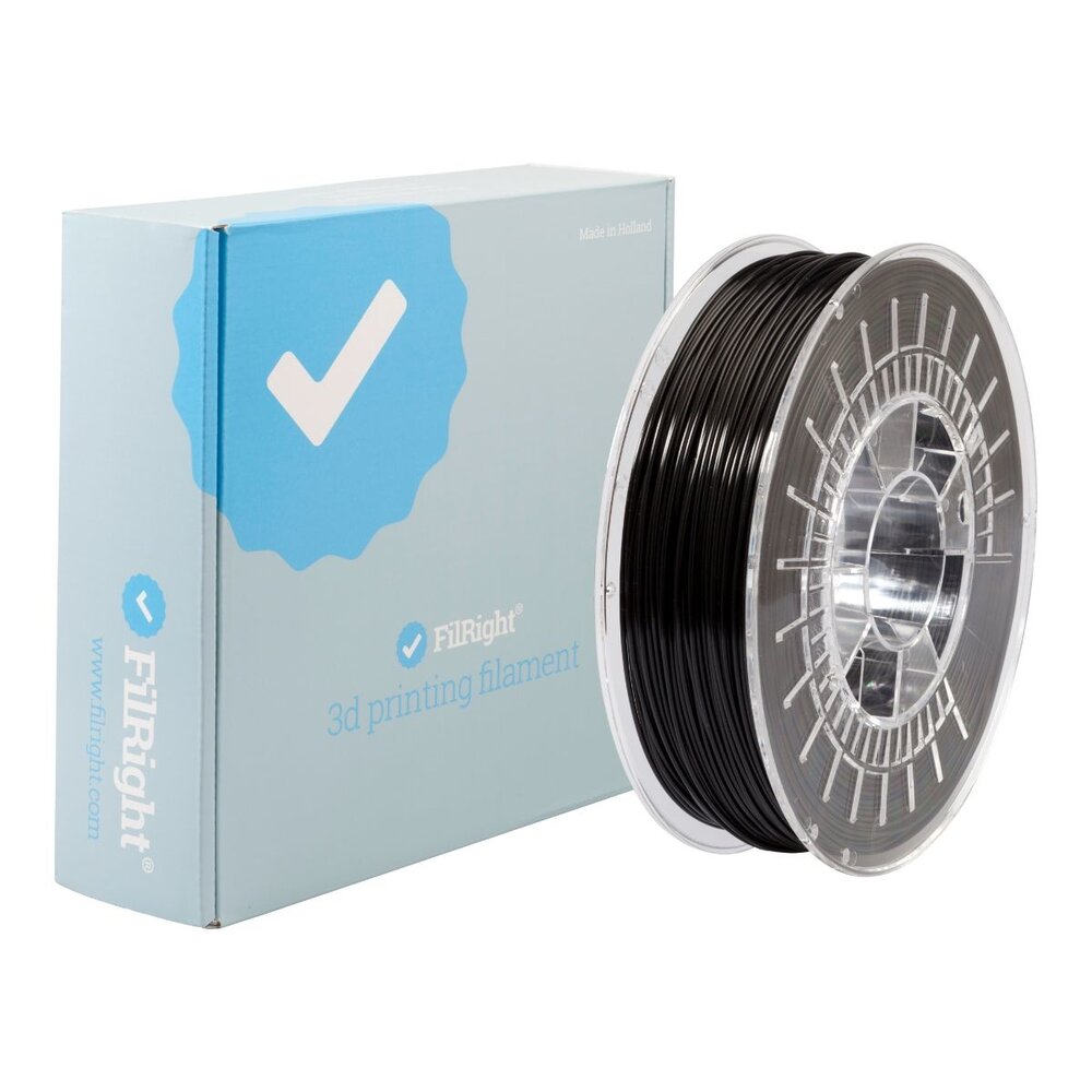 FilRight FilRight Engineering ABS Flame Retardant - 500 g - Black FilRight FilRight Engineering ABS Flame Retardant - 500 g - Black