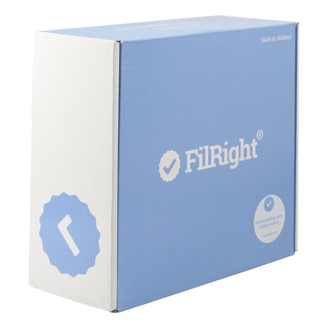 FilRight FilRight rPLA - 1.75mm - 1 kg - Zilver FilRight FilRight rPLA - 1.75mm - 1 kg - Zilver