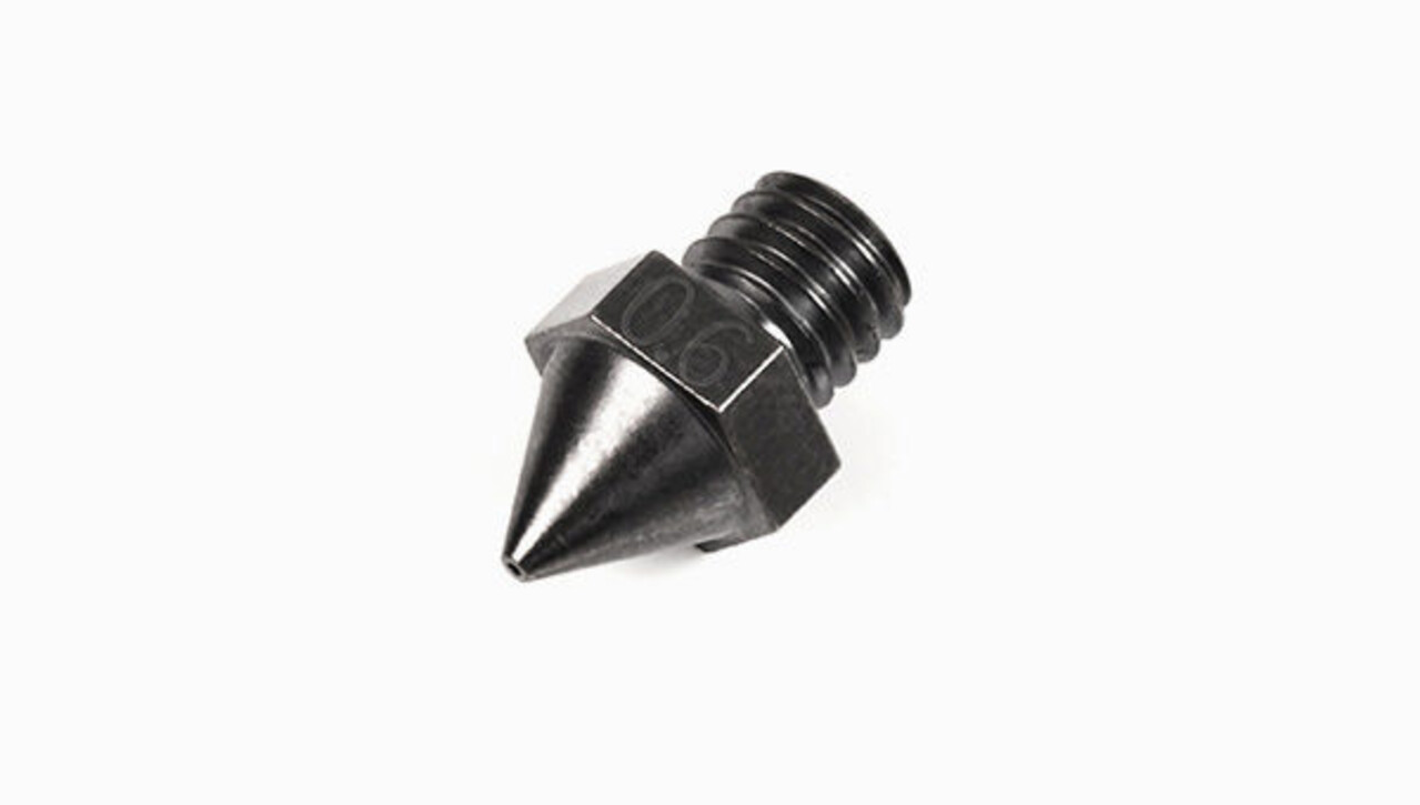 Raise3D Raise3D Stalen nozzle met WS2/Tungsten coating (alleen Pro2/Pro3/E2) 0.6mm Raise3D Raise3D Stalen nozzle met WS2/Tungsten coating (alleen Pro2/Pro3/E2) 0.6mm