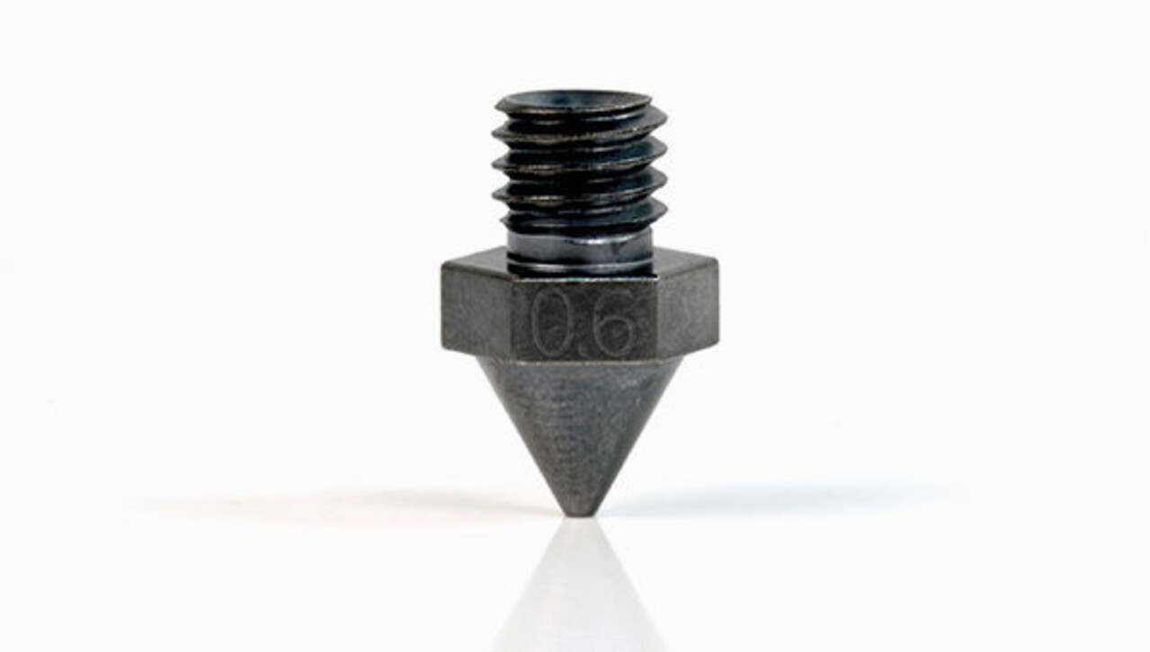 Raise3D Raise3D Stalen nozzle met WS2/Tungsten coating (alleen Pro2/Pro3/E2) 0.6mm Raise3D Raise3D Stalen nozzle met WS2/Tungsten coating (alleen Pro2/Pro3/E2) 0.6mm