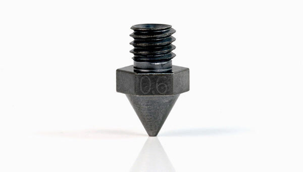 Raise3D Raise3D Stalen nozzle met WS2/Tungsten coating (alleen Pro2/Pro3/E2) 0.6mm Raise3D Raise3D Stalen nozzle met WS2/Tungsten coating (alleen Pro2/Pro3/E2) 0.6mm