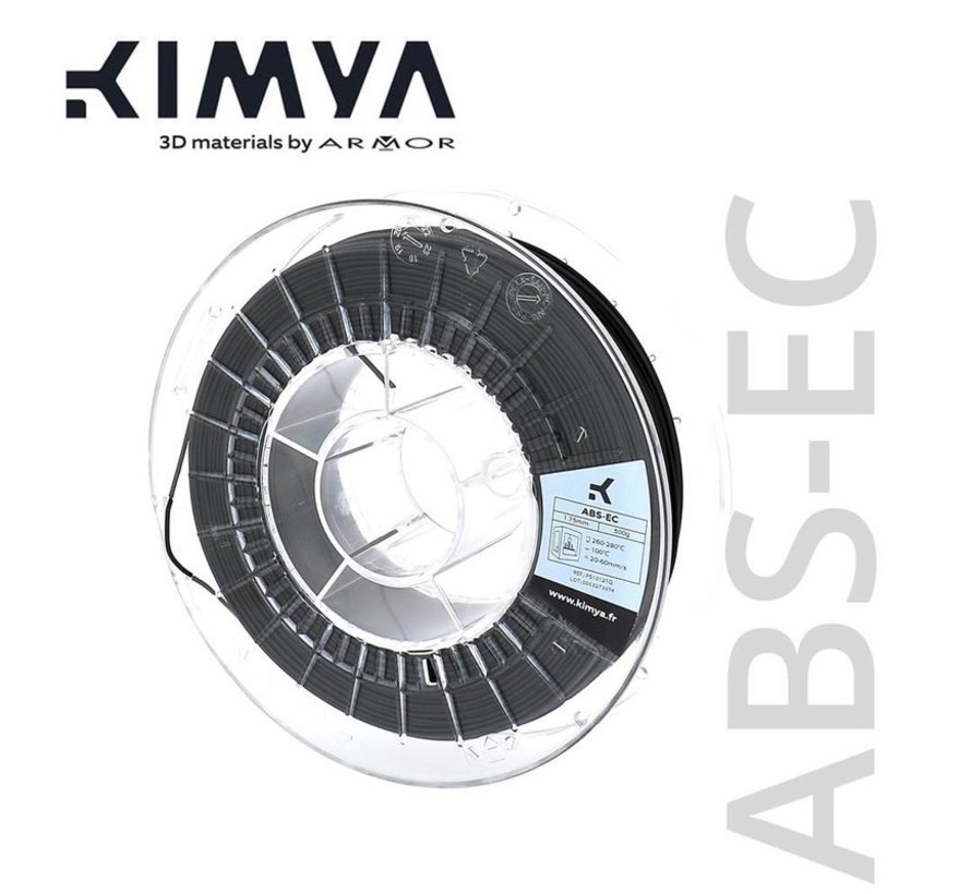 Kimya ABS-EC Filament - 500 g - Zwart