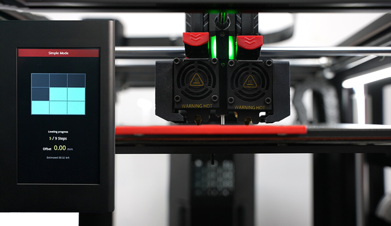 Raise3D De nieuwe Raise3D Pro3 Dual Raise3D De nieuwe Raise3D Pro3 Dual