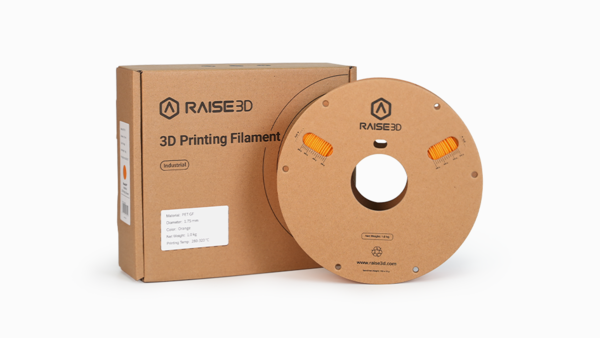 Raise3D Raise3D Industrial PET GF Filament - Oranje - 1.75mm - 1kg Raise3D Raise3D Industrial PET GF Filament - Oranje - 1.75mm - 1kg