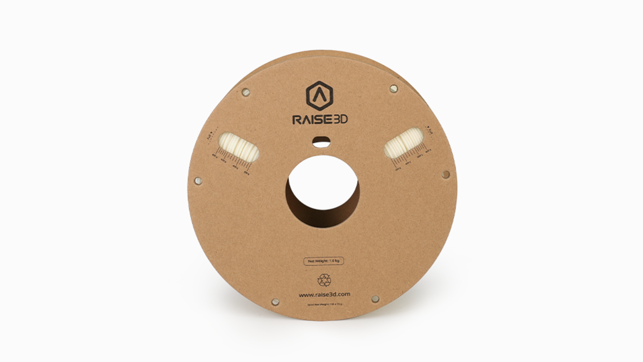 Raise3D Raise3D Industrial PET Support Filament - Natural - 1.75mm - 1kg Raise3D Raise3D Industrial PET Support Filament - Natural - 1.75mm - 1kg