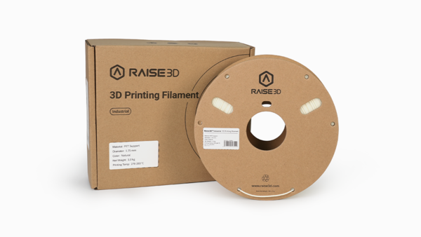 Raise3D Raise3D Industrial PET Support Filament - Natural - 1.75mm - 1kg Raise3D Raise3D Industrial PET Support Filament - Natural - 1.75mm - 1kg