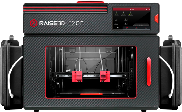 Raise3D De nieuwe Raise3D E2CF IDEX carbon fibre 3D printer