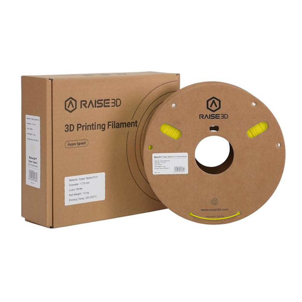 Raise3D Raise3D Hyper Speed PLA Filament - Yellow - 1.75mm - 1kg