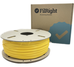 FilRight FilRight Maker PLA - 1.75mm - 1 kg - Geel FilRight FilRight Maker PLA - 1.75mm - 1 kg - Geel