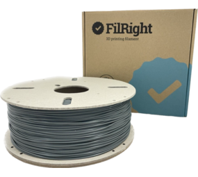 FilRight FilRight Maker PLA - 1.75mm - 1 kg - Dark Grey FilRight FilRight Maker PLA - 1.75mm - 1 kg - Dark Grey