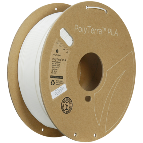 Polymaker PolyTerra PLA Cotton White