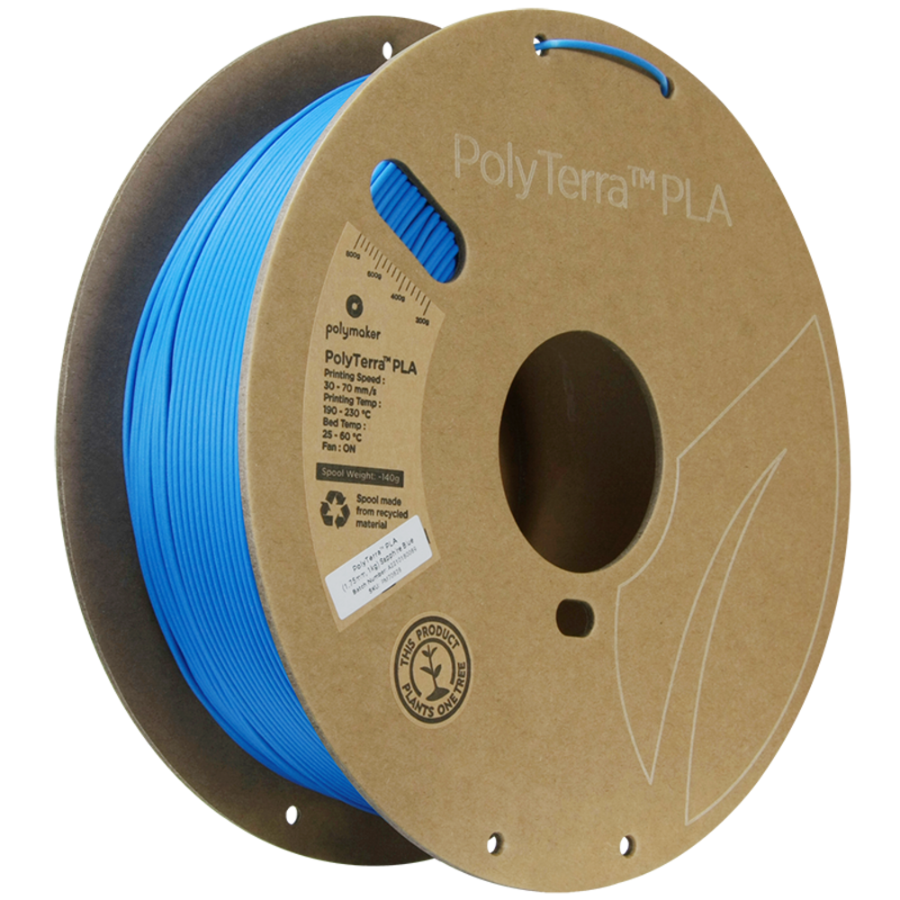 Polymaker PolyTerra PLA Sapphire Blue