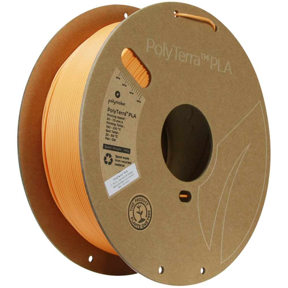 Polymaker PolyTerra PLA Sunrise Orange Polymaker PolyTerra PLA Sunrise Orange
