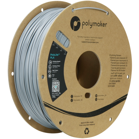Polymaker Polymaker Polylite PLA Grijs
