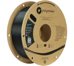 Polymaker Polymaker PolySonic™ PLA - High Speed PLA Black Polymaker Polymaker PolySonic™ PLA - High Speed PLA Black
