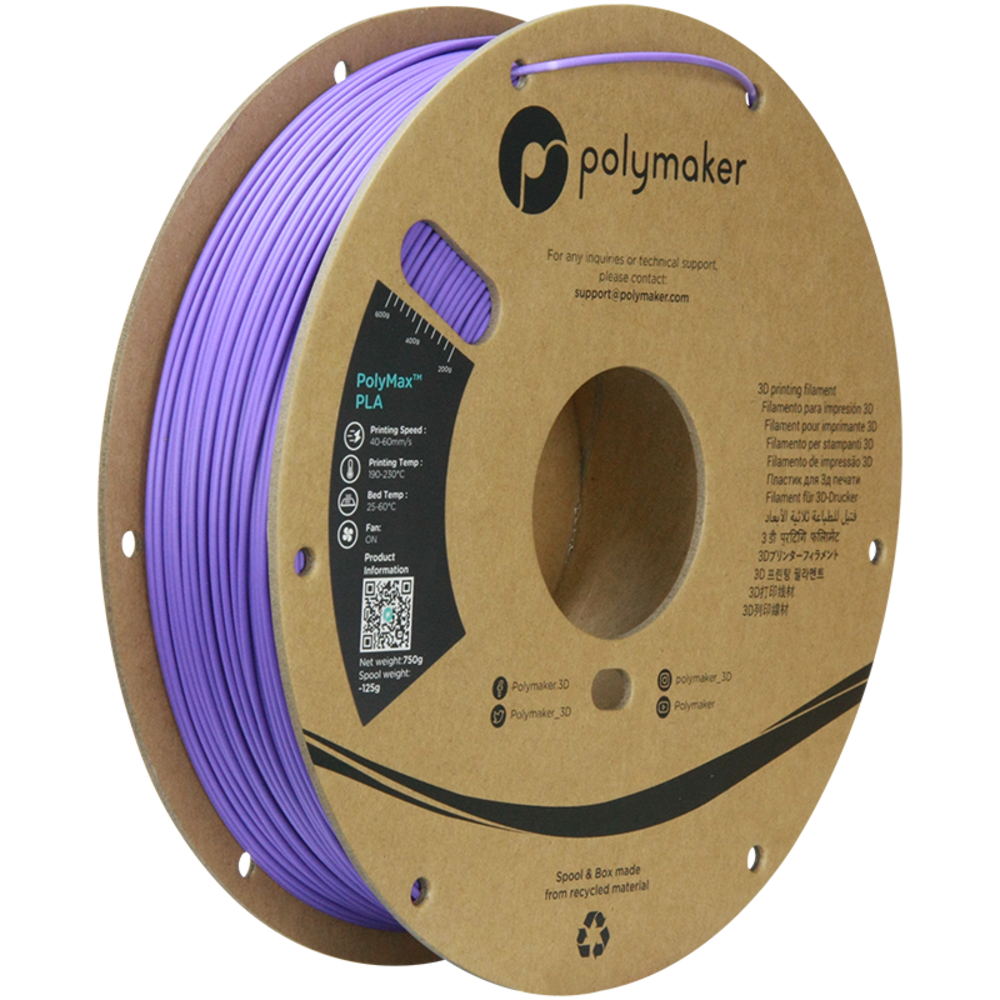 Polymaker Polymaker PolyMax Tough PLA Purple