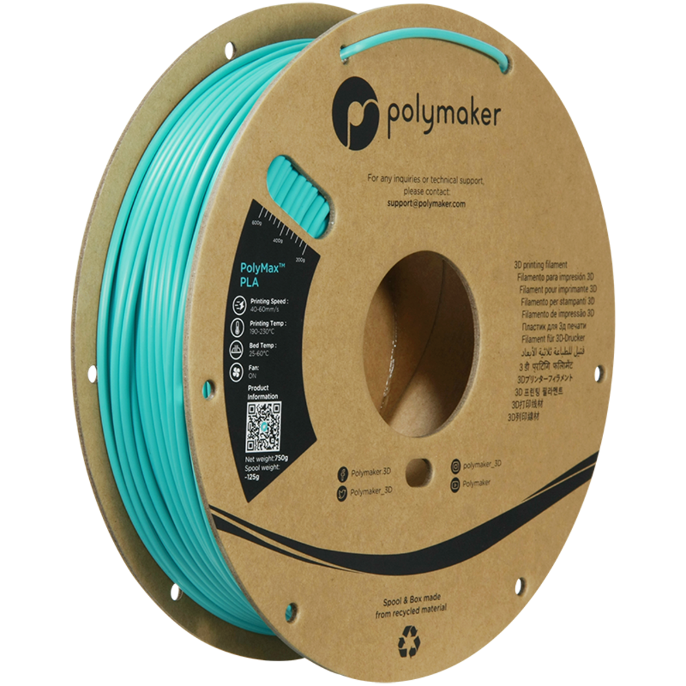 Polymaker Polymaker PolyMax Tough PLA Teal